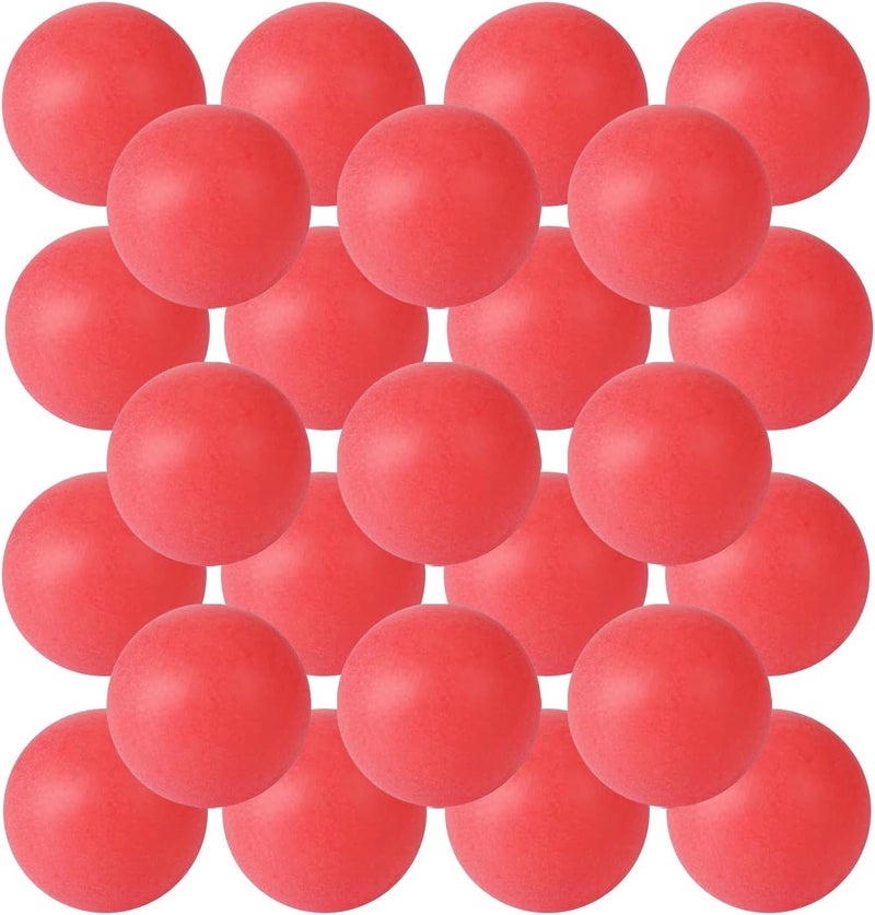 SEEVOR 28 Pcs Balls Table Tennis Balls 40mm Color Plastic Balls Bulk Washable Small Game Balls for Party Decoration Handcrafted Art Carnival Pool Games - Image 1